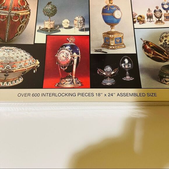 Vintage New NIB Imperial Faberge Eggs Forbes Magazine Collection Nordevco Puzzle - Picture 11 of 13